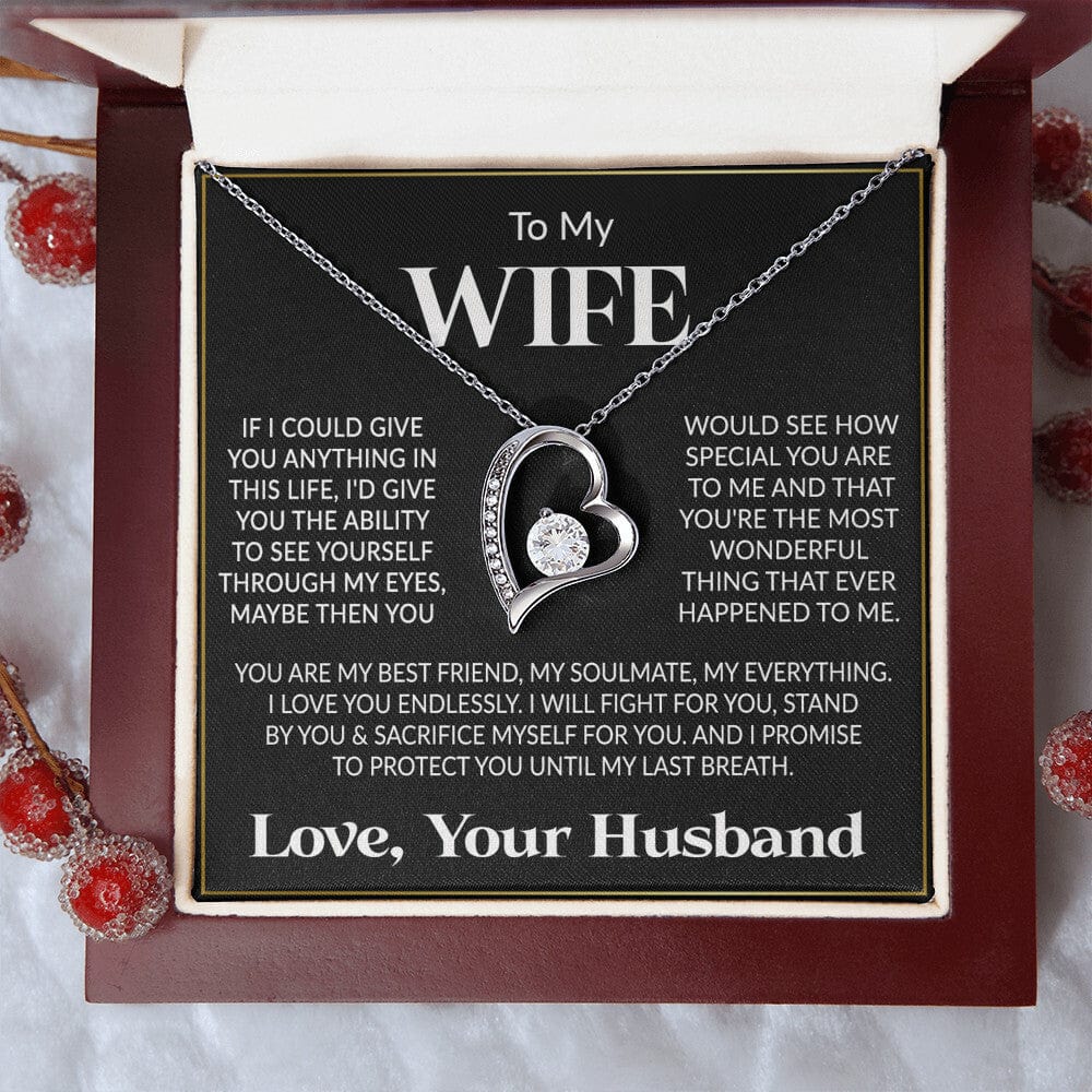 To My Wife Gift Necklace