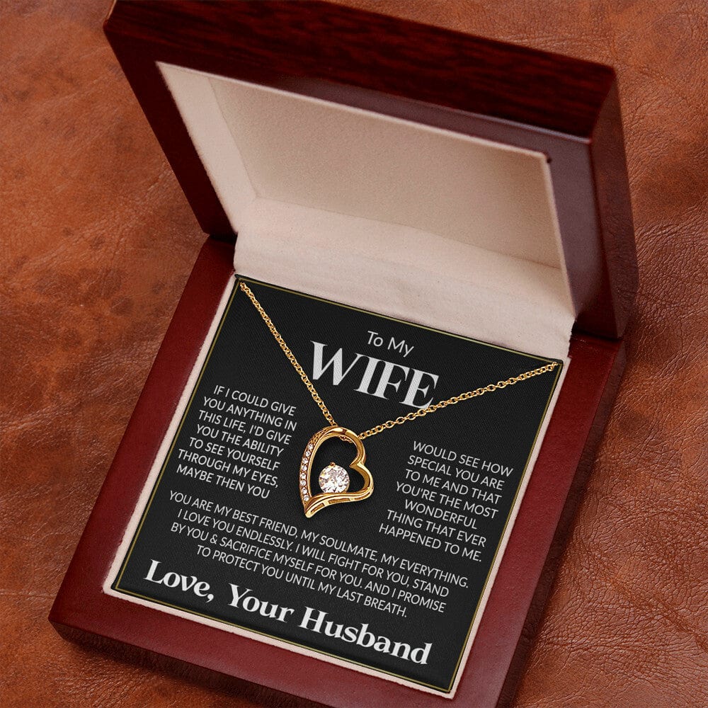 To My Wife Gift Necklace