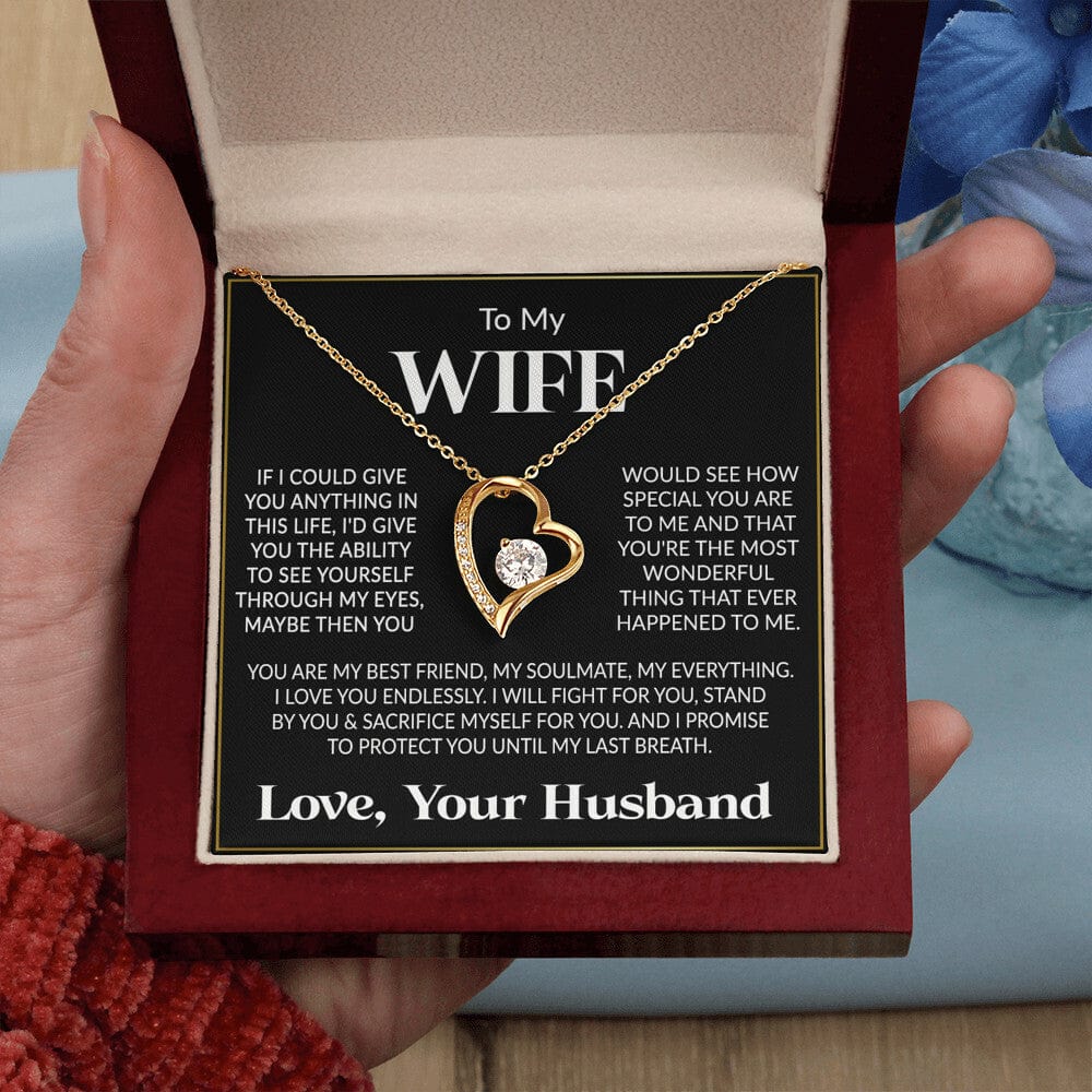 To My Wife Gift Necklace