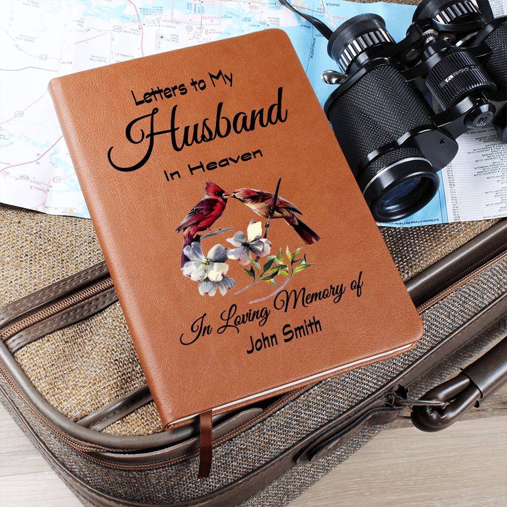 "Letters to My Husband in Heaven" Grief Journal.