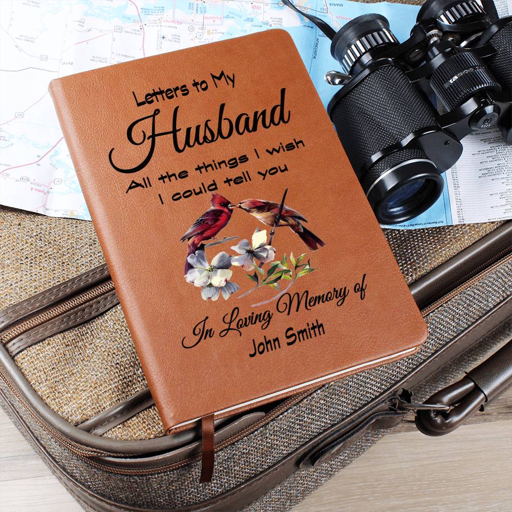 Letters To My Husband Grief Journal / All The Things I Wish I Could Tell You Bereavement Journal