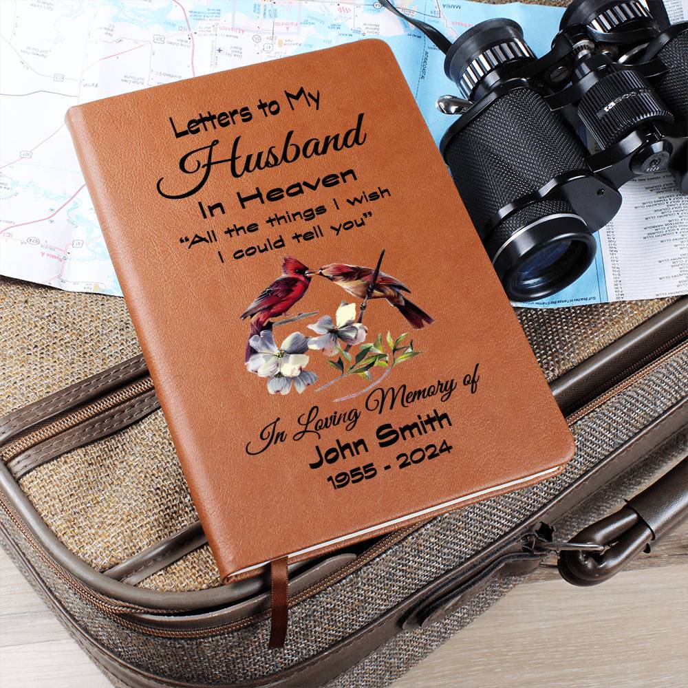 Letters to My Husband In Heaven Grief Journal / All The Things I Wish I Could Tell You