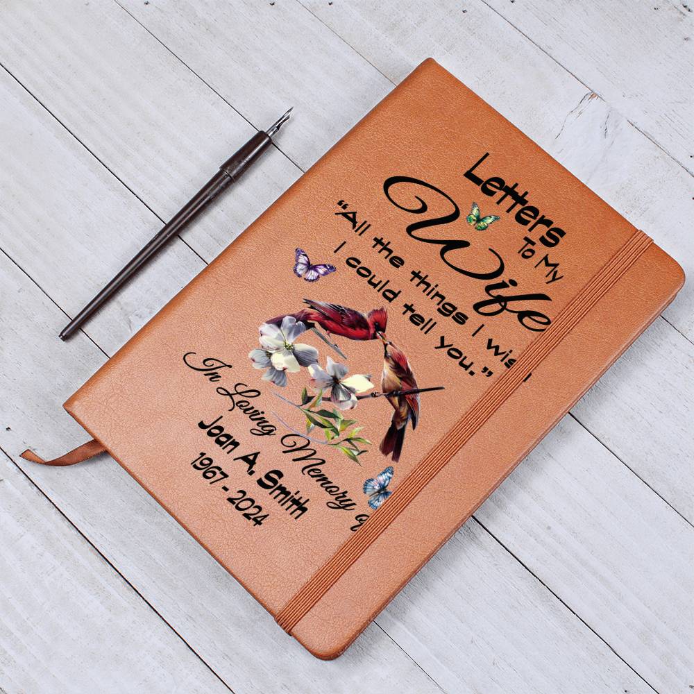 Letters To My Wife Grief Journal FCG01