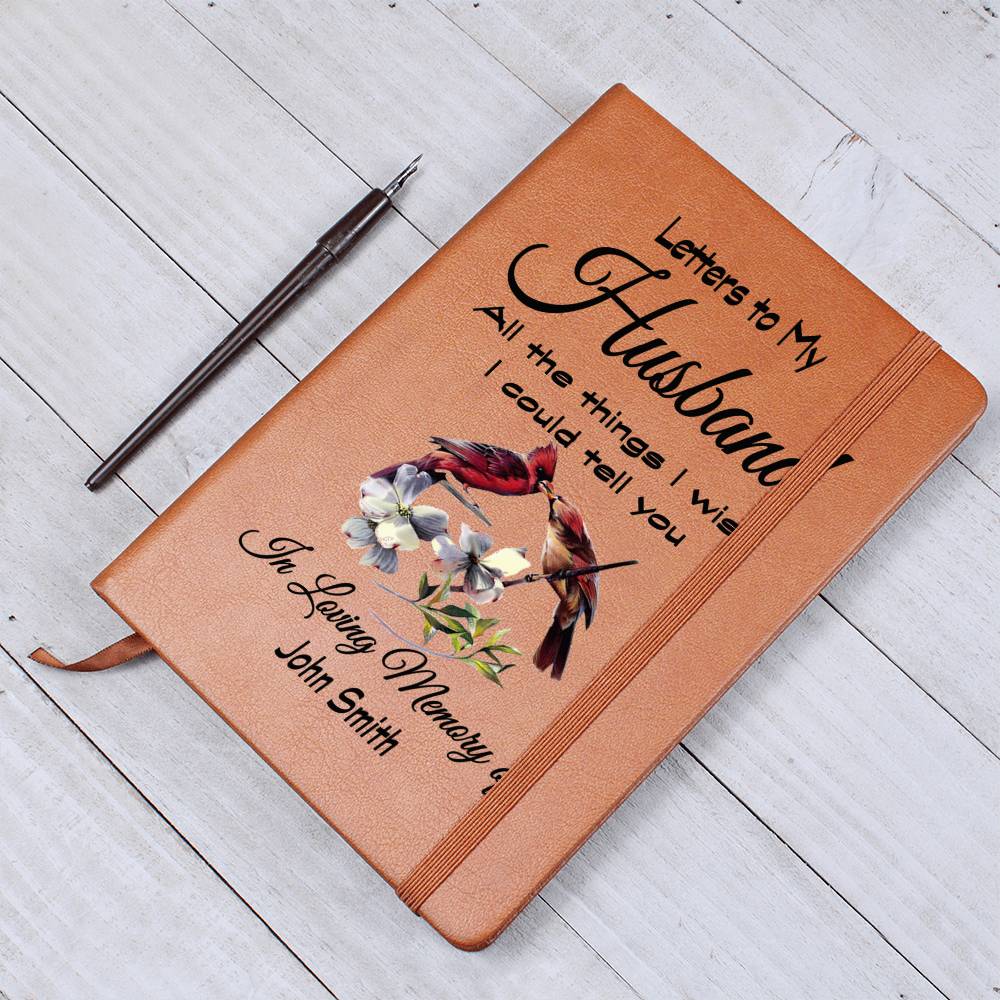 Letters To My Husband Grief Journal / All The Things I Wish I Could Tell You Bereavement Journal
