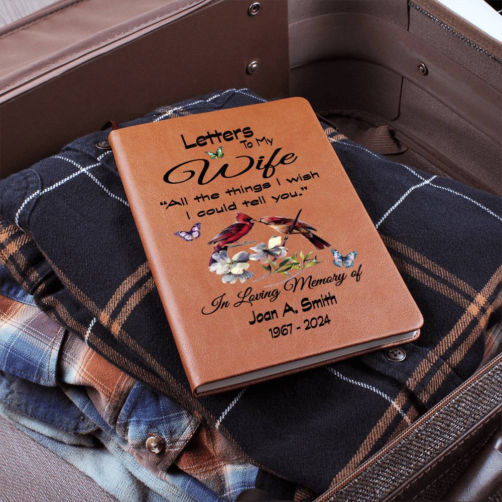 Letters To My Wife Grief Journal FCG01