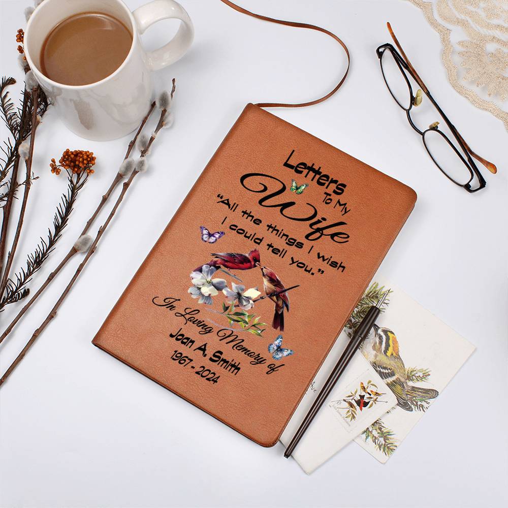 Letters To My Wife Grief Journal FCG01