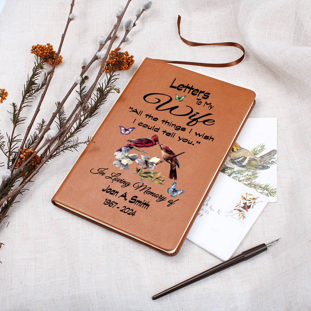 Letters To My Wife Grief Journal FCG01