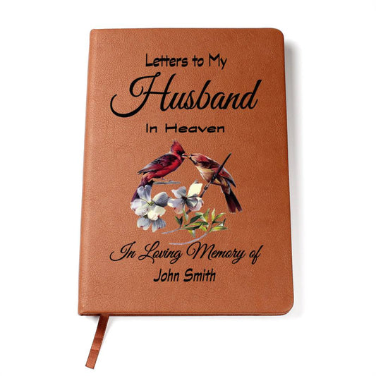 "Letters to My Husband in Heaven" Grief Journal.