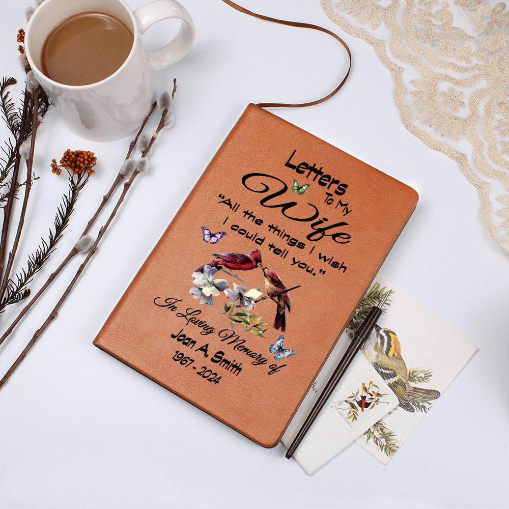 Letters To My Wife Grief Journal FCG01
