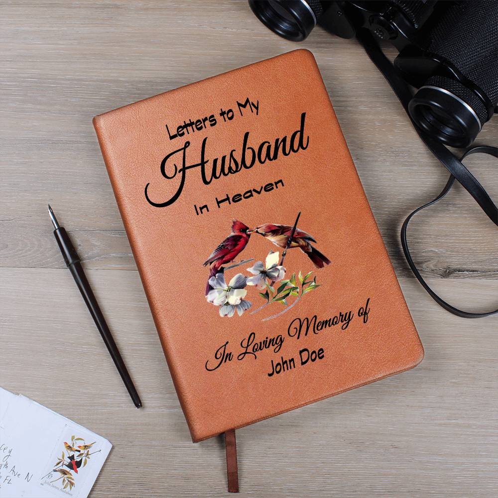 "Letters to My Husband in Heaven" Grief Journal.