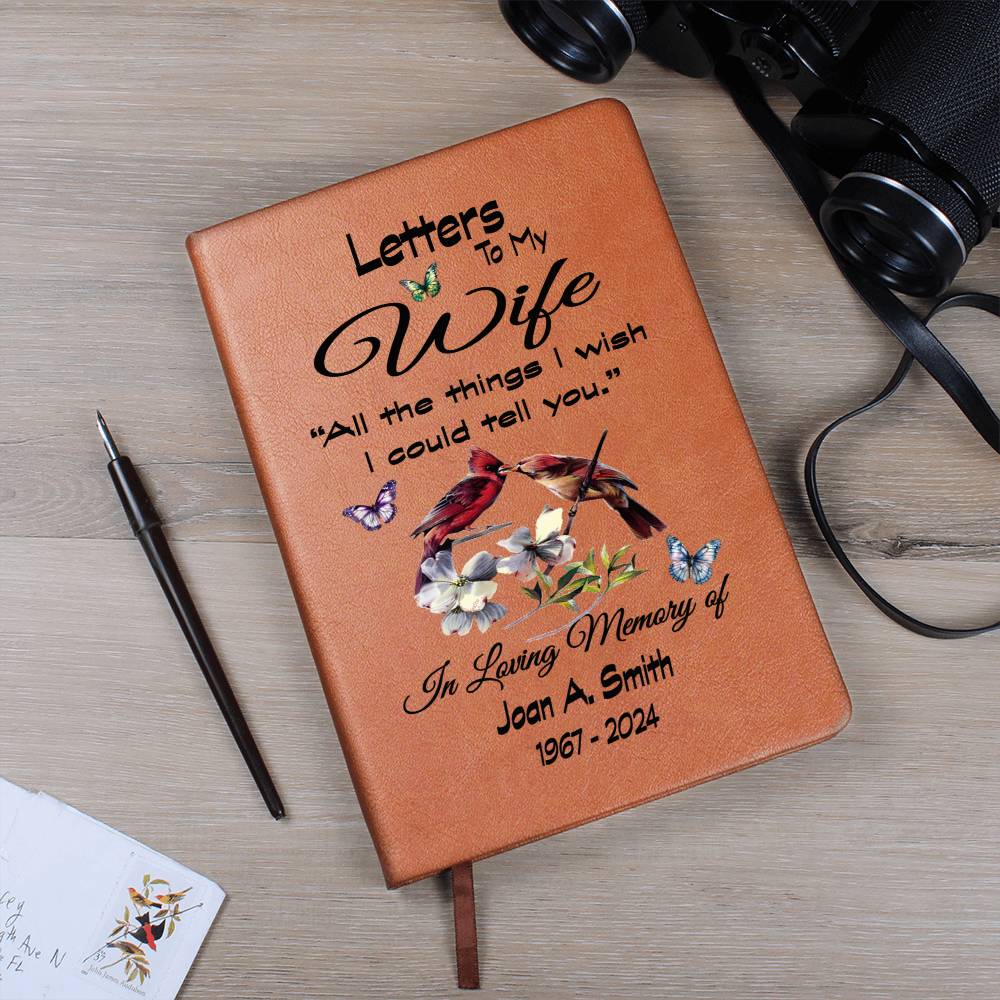 Letters To My Wife Grief Journal FCG01