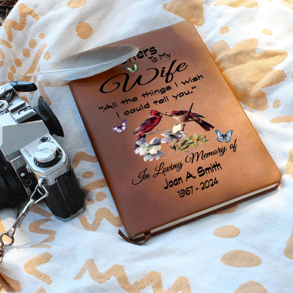 Letters To My Wife Grief Journal FCG01