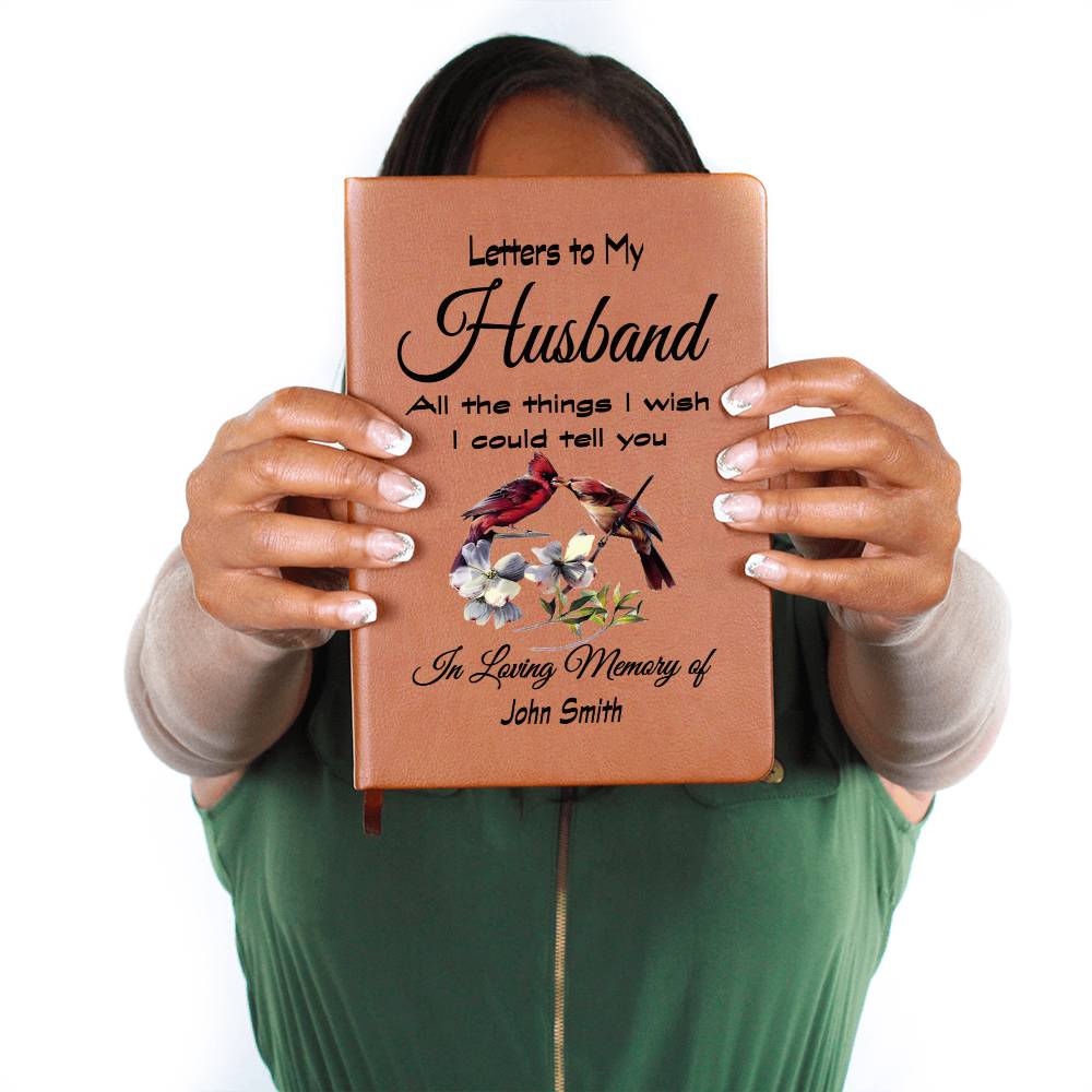 Letters To My Husband Grief Journal / All The Things I Wish I Could Tell You Bereavement Journal