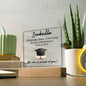 Personalized Graduation Gift, Square Acrylic Plaque