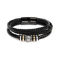 Men's "Love You Forever" Bracelet / For The Best Dad In The Whole World Message Card