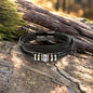 Men's "Love You Forever" Bracelet / For The Best Dad In The Whole World Message Card