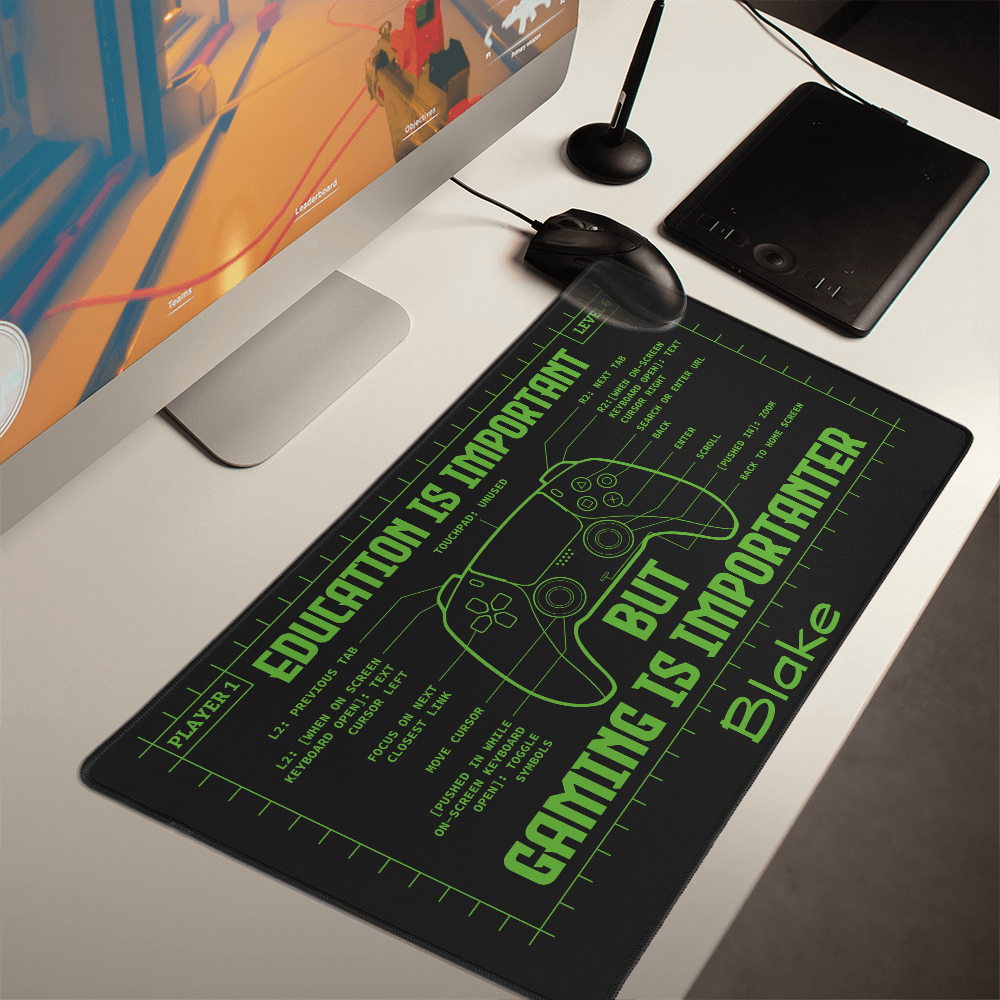Personalized Gamer Mat