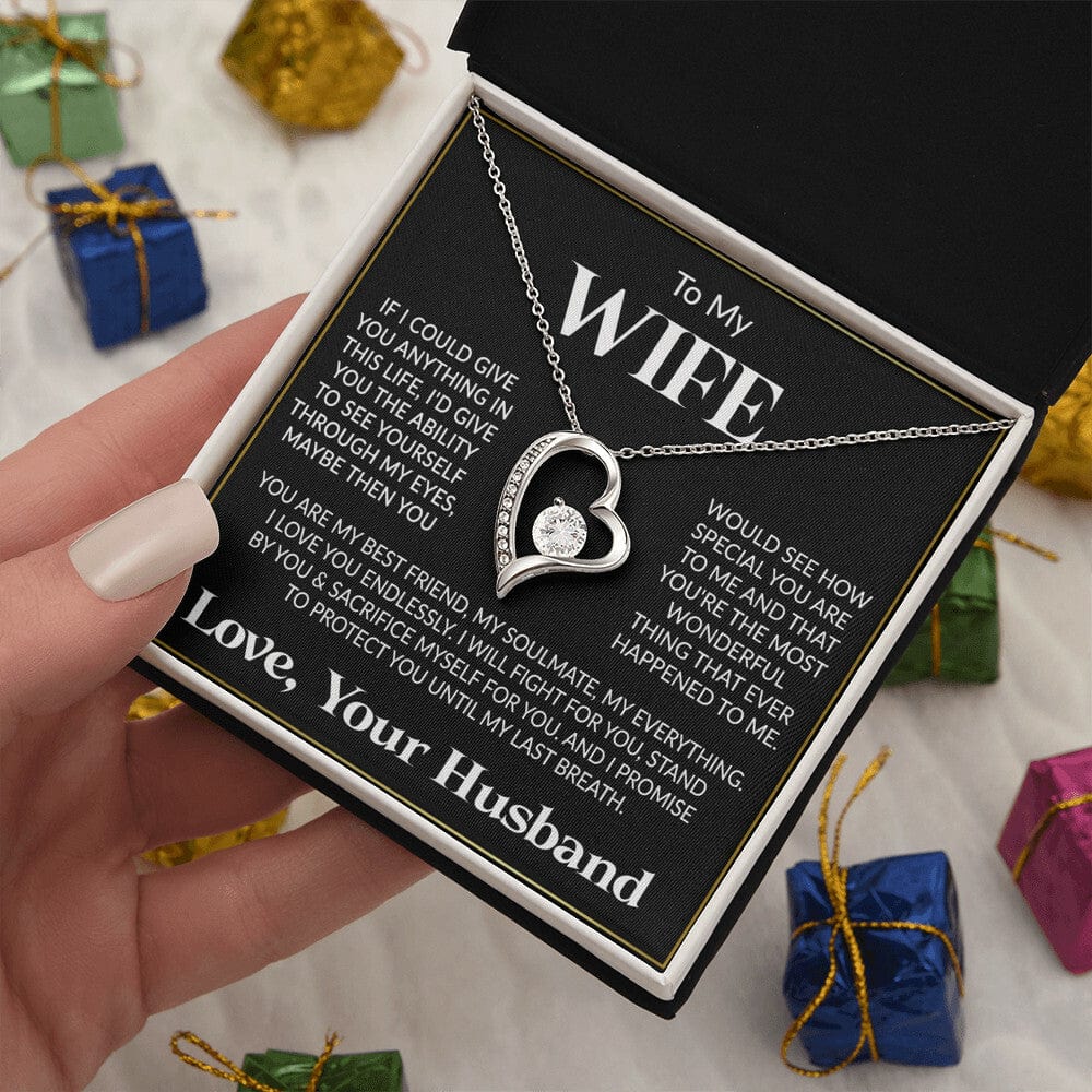To My Wife Gift Necklace