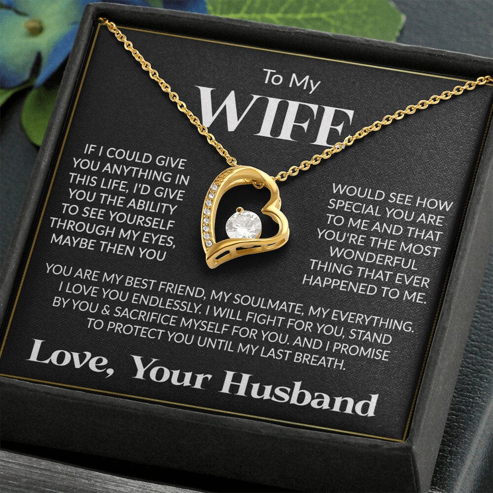 To My Wife Gift Necklace