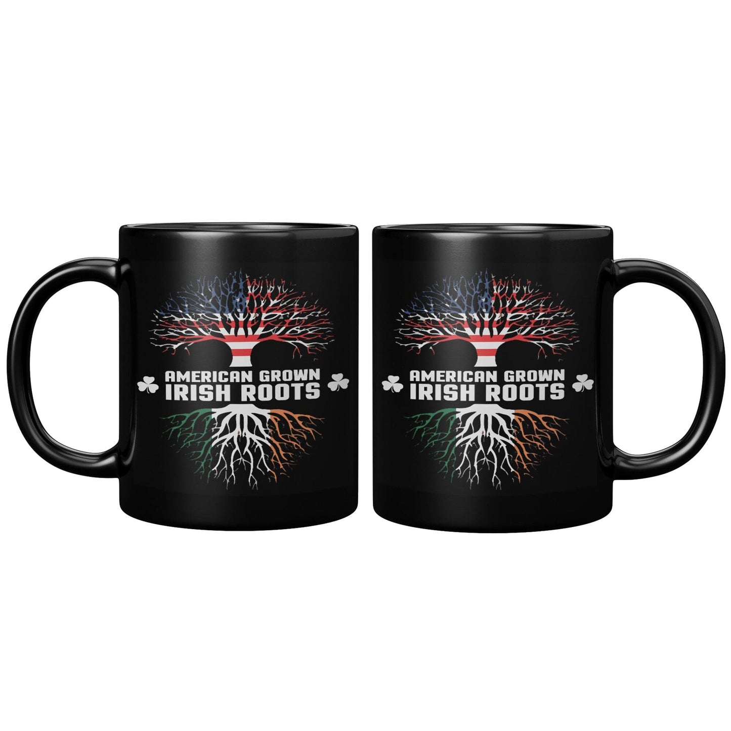 American Grown with Irish roots Mug