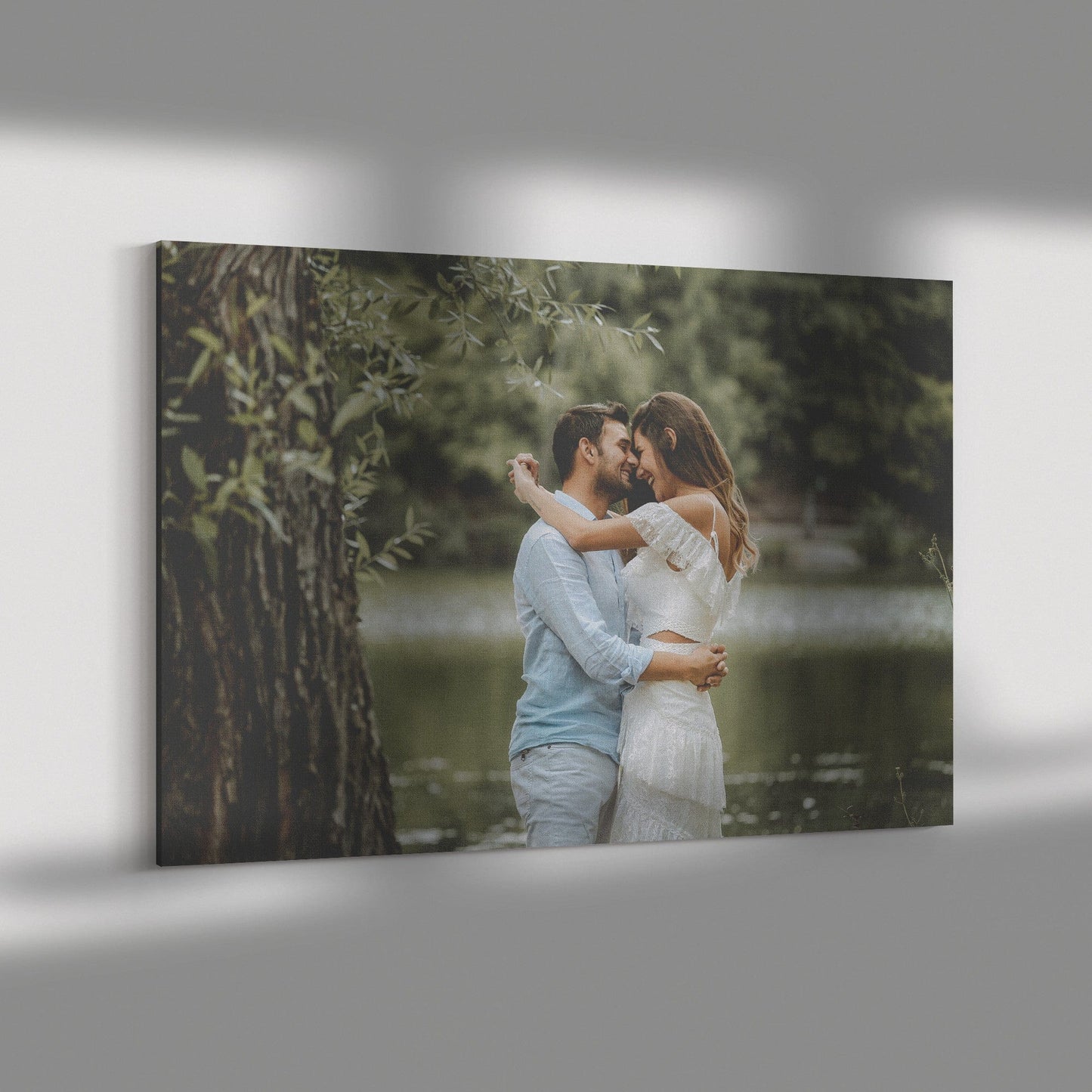 Couple Photo To Canvas Print / Canvas Wall Art