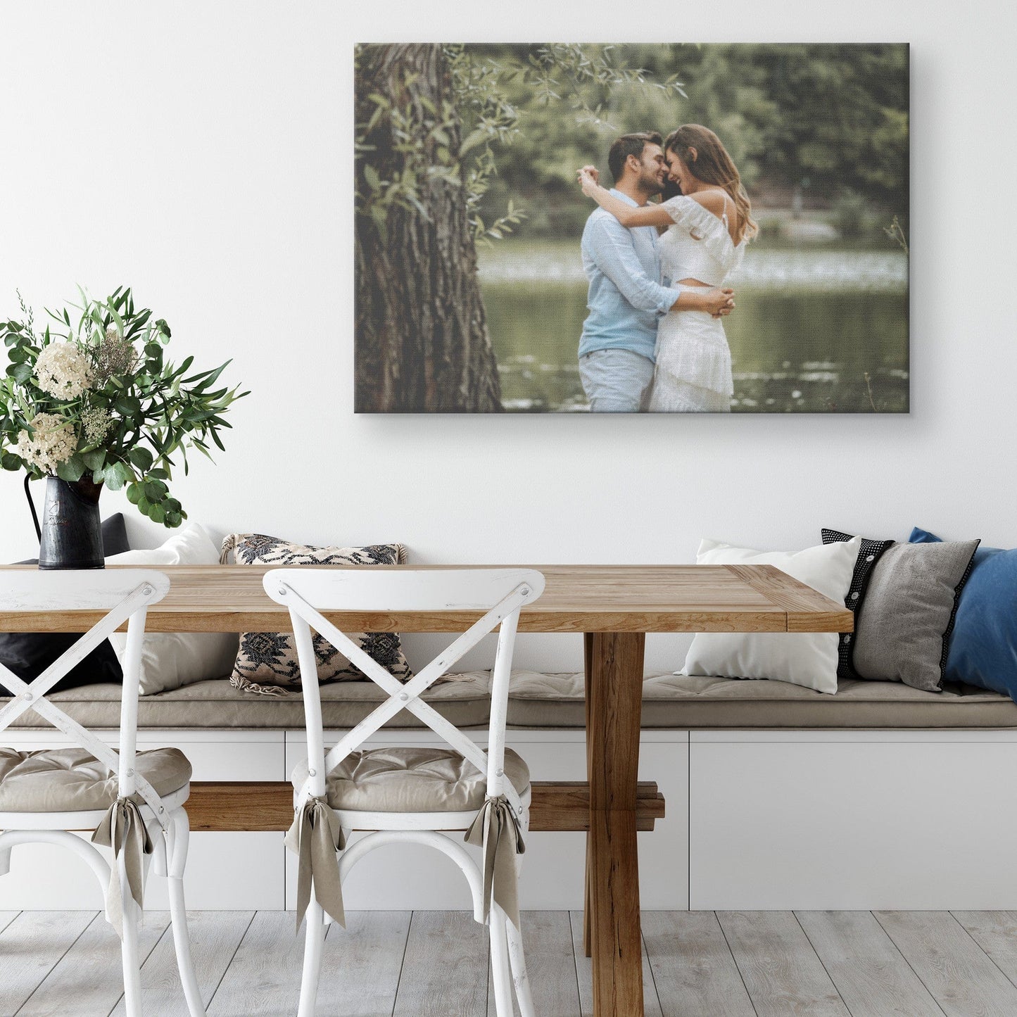 Couple Photo To Canvas Print / Canvas Wall Art