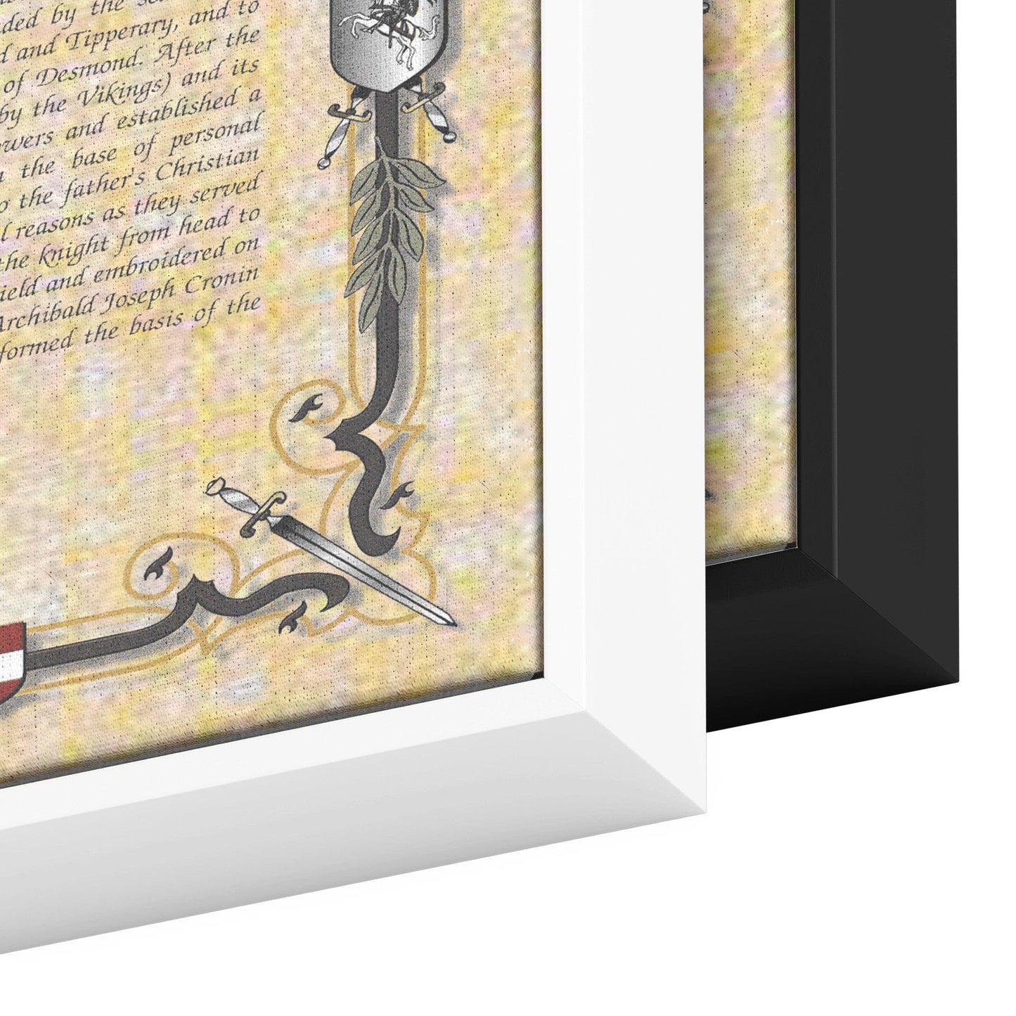 Family History on Framed Canvas