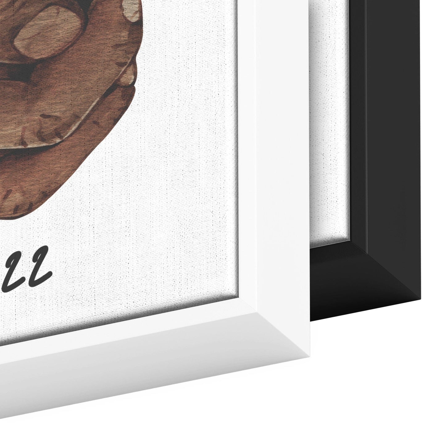 Forever Together Framed Canvas Couple Holding Hands, Personalized Gifts