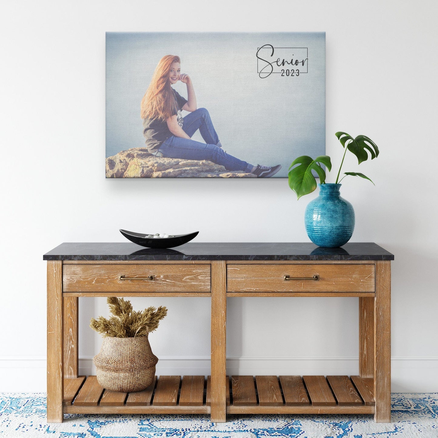Senior Picture Canvas Print / Photo To Canvas Wall Art / Canvas Prints