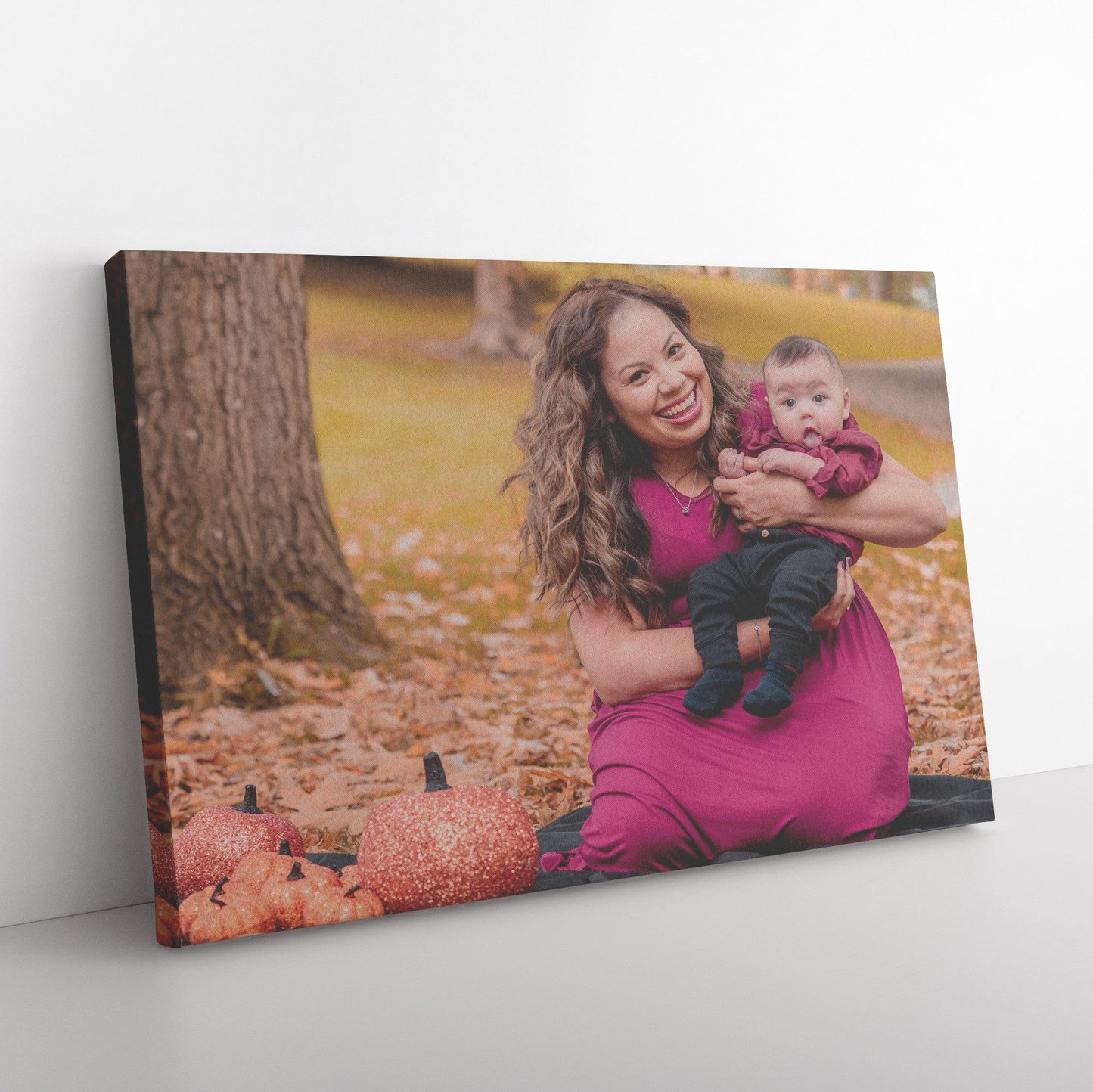 Photo to Canvas Mom and Son Canvas Wall Art