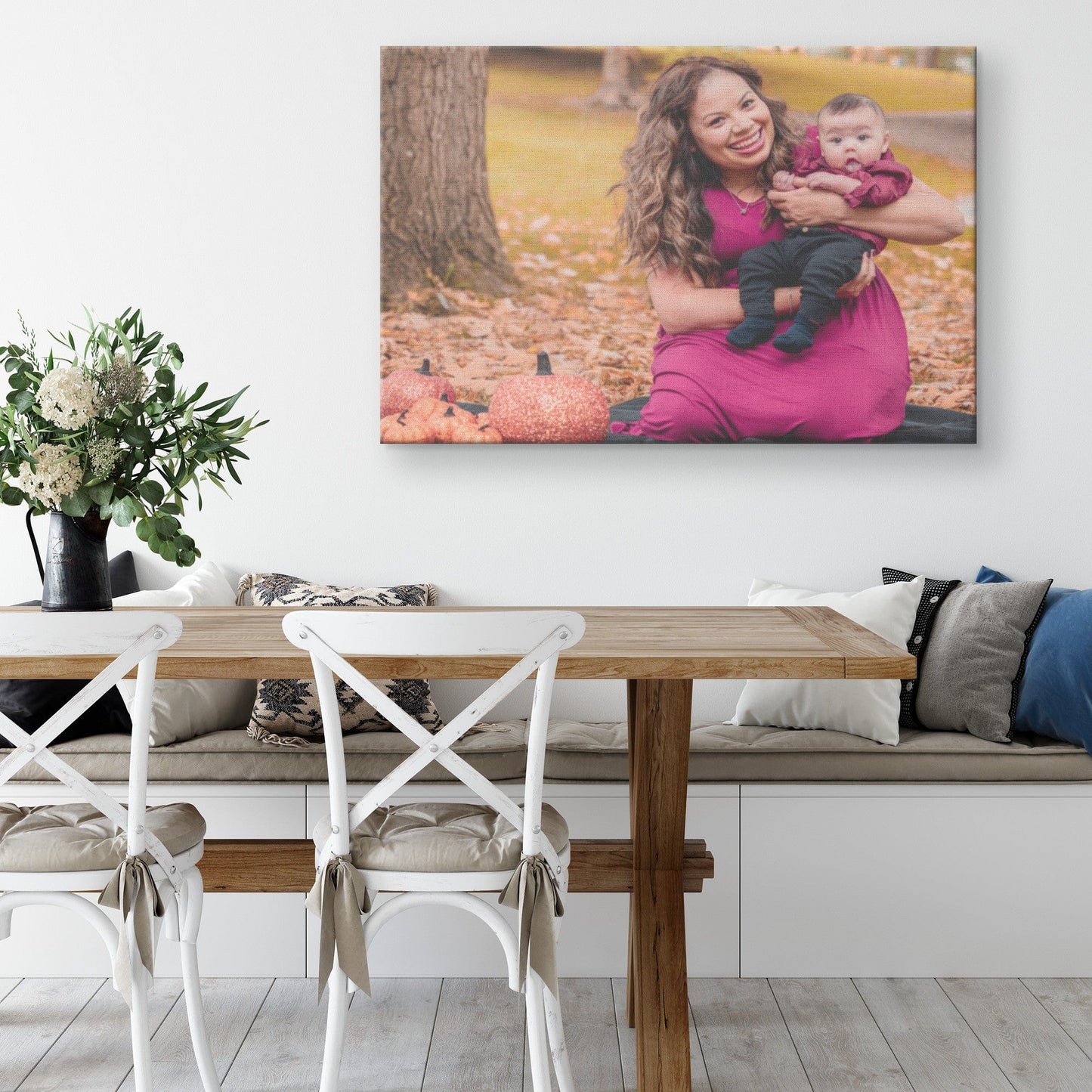 Photo to Canvas Mom and Son Canvas Wall Art