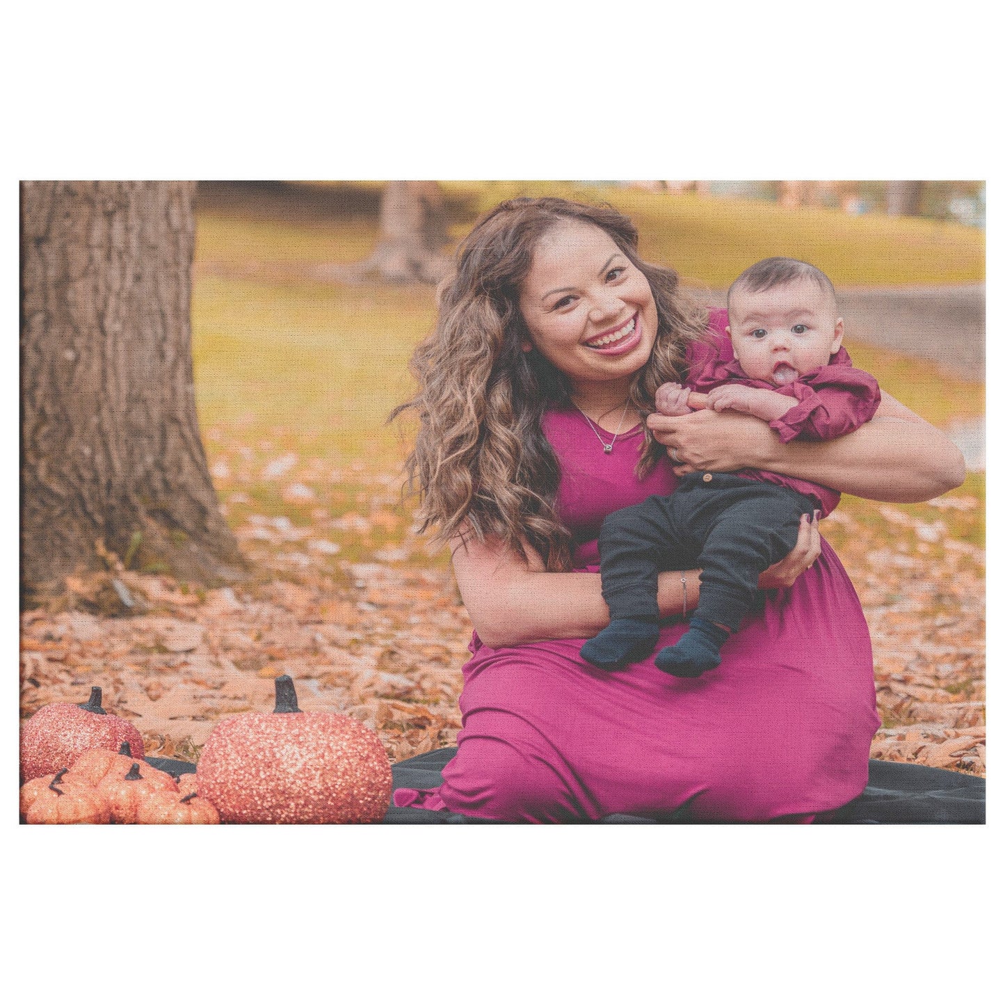 Photo to Canvas Mom and Son Canvas Wall Art