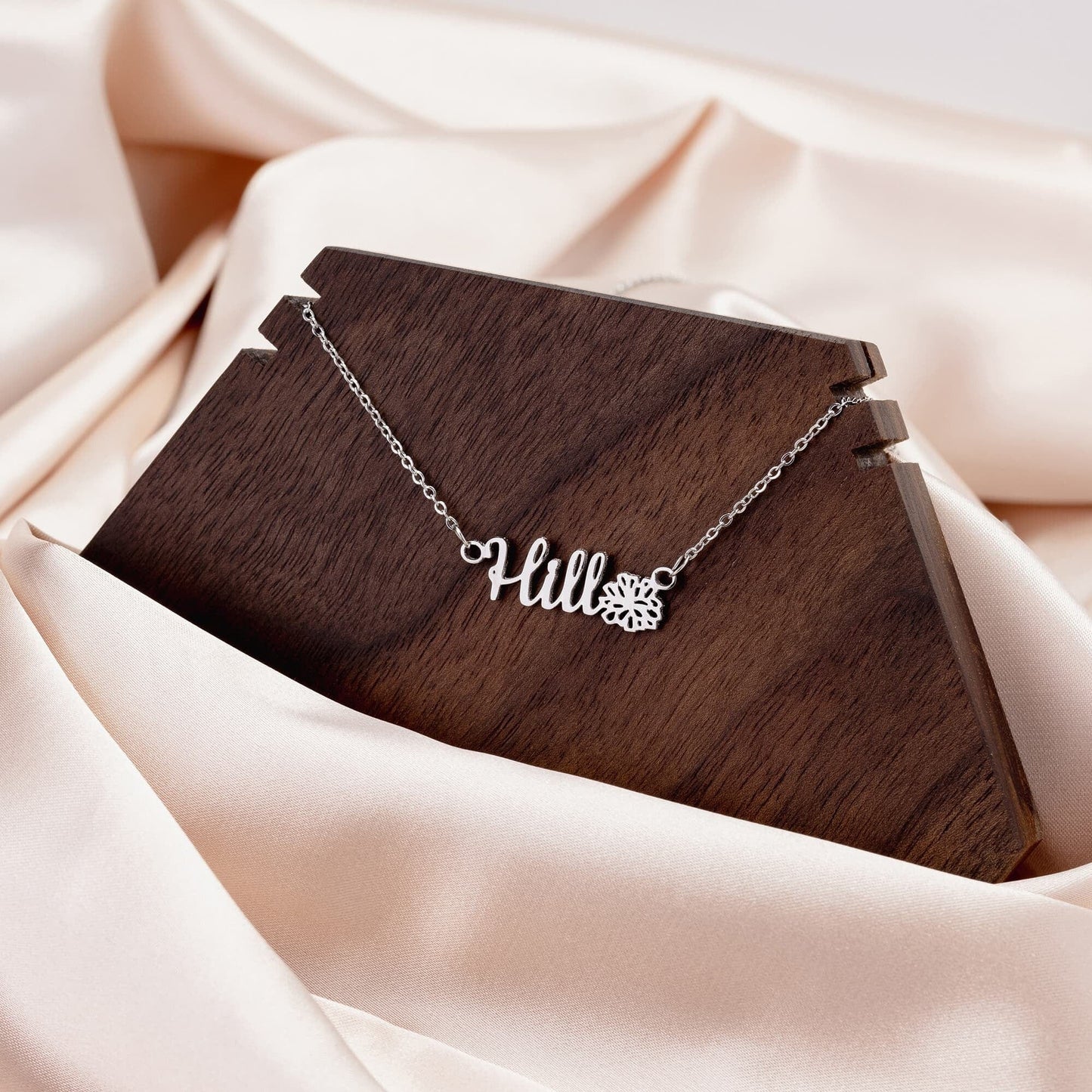 Sports Mom Name Necklace Basketball, Baseball, Soccer, Tennis, Golf, Football, Volleyball, Track, and Cheer