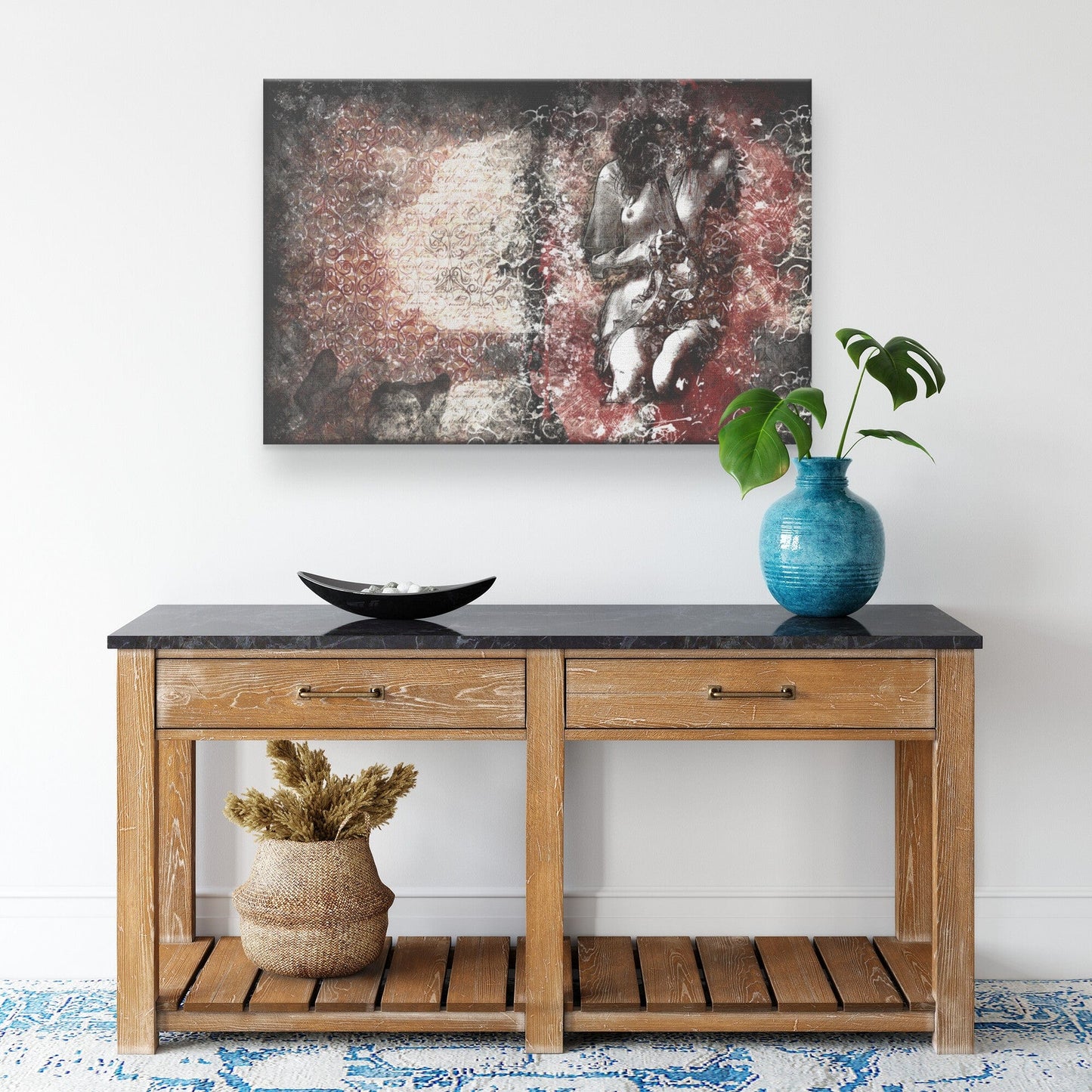 Woman Abstract Canvas wall art