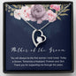 YOU WILL ALWAYS BE THE FIRST - CARD Heart Pendant / Forever Love Necklace / Gift For Wife / Gift For Future Wife / Anniversary Gifts