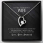 To my gorgeous wife-If I had to choose Heart Pendant / Forever Love Necklace / Gift For Wife / Gift For Future Wife / Anniversary Gifts