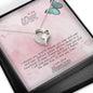I CHOOSE YOU - TO WIFE Heart Pendant / Forever Love Necklace / Gift For Wife / Gift For Future Wife / Anniversary Gifts