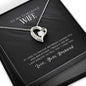 To my gorgeous wife-If I had to choose Heart Pendant / Forever Love Necklace / Gift For Wife / Gift For Future Wife / Anniversary Gifts