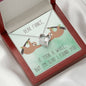 TOOK A WHILE FIANCE Heart Pendant / Forever Love Necklace / Gift For Wife / Gift For Future Wife / Anniversary Gifts