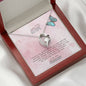 I CHOOSE YOU - TO WIFE Heart Pendant / Forever Love Necklace / Gift For Wife / Gift For Future Wife / Anniversary Gifts