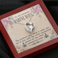 Marine wife.. Heart Pendant / Forever Love Necklace / Gift For Wife / Gift For Future Wife / Anniversary Gifts