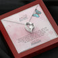 I CHOOSE YOU - TO WIFE Heart Pendant / Forever Love Necklace / Gift For Wife / Gift For Future Wife / Anniversary Gifts