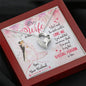 To My WIfe 2 final Heart Pendant / Forever Love Necklace / Gift For Wife / Gift For Future Wife / Anniversary Gifts