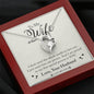 To My WIfe Heart Pendant / Forever Love Necklace / Gift For Wife / Gift For Future Wife / Anniversary Gifts