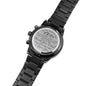 To The Greatest Dad Watch / Engraved Design Black Chronograph Watch