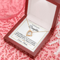 To My Beautiful Daughter Forever Love Necklace / To My Daughter Gift from Mom