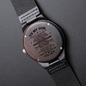 Engraved Watch For Son-Personalized Watch For Son-Watch For Son-Son Watch-Christmas Gifts-Gifts For Son-Wooden Watches