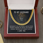 Cuban Link Chain Necklace, 14K Yellow Gold Over Stainless Steel