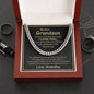 Cuban Link Chain Necklace, 14K Yellow Gold Over Stainless Steel