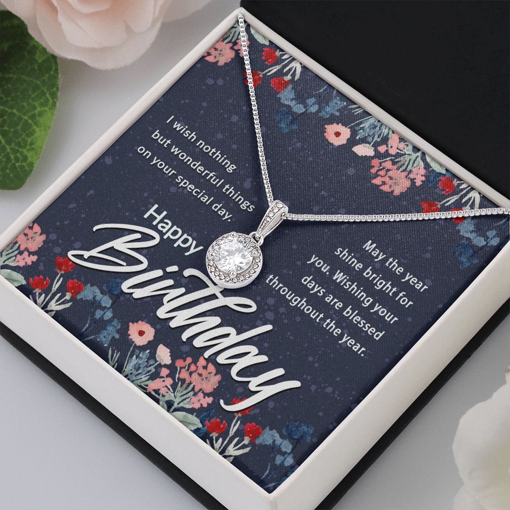 Birthday Gift Necklace for Her / Gift for Daughter / Birthday Gift for Daughter / Birthday gift for Friend / Sister Birthday Gift Necklace